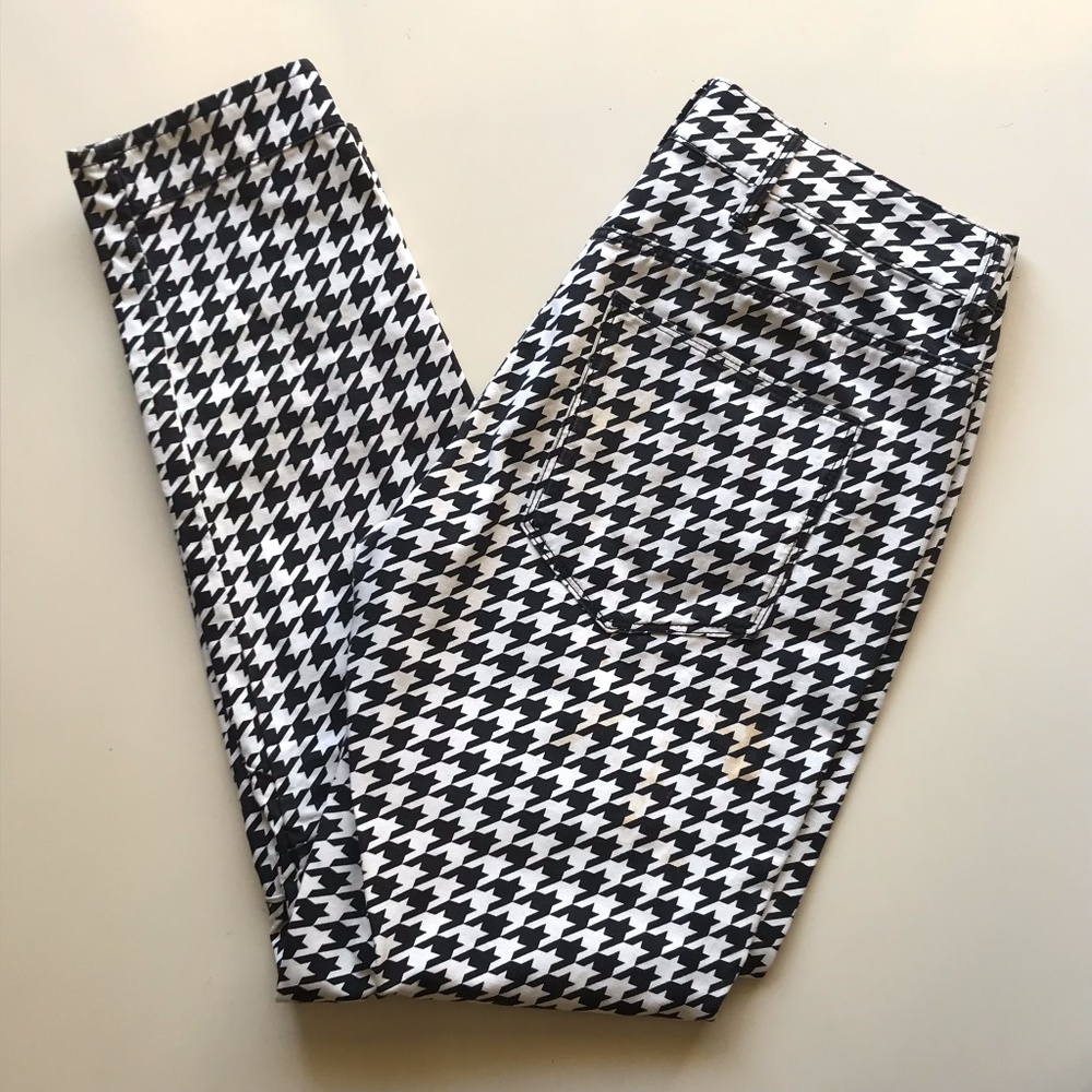 NWOT G-Star Raw X Pharrell Williams Elwood 5622 Houndstooth 3D Denim Tapered
